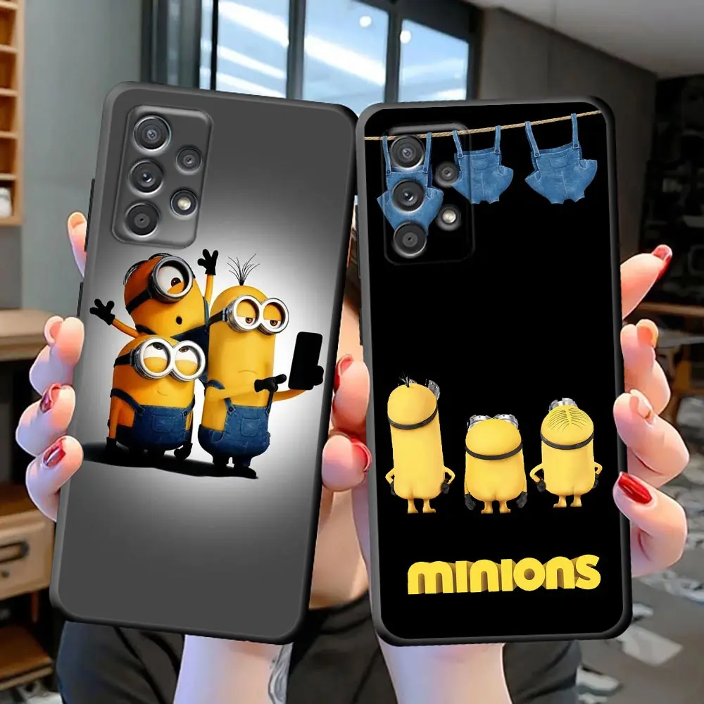 

Movie M-Minions Despicable Me Cover Phone Case For Samsung S7 S8 S9 S10 4G Lite S10e S20 S21 FE S22 Plus Ultra 5G TPU Case Funda