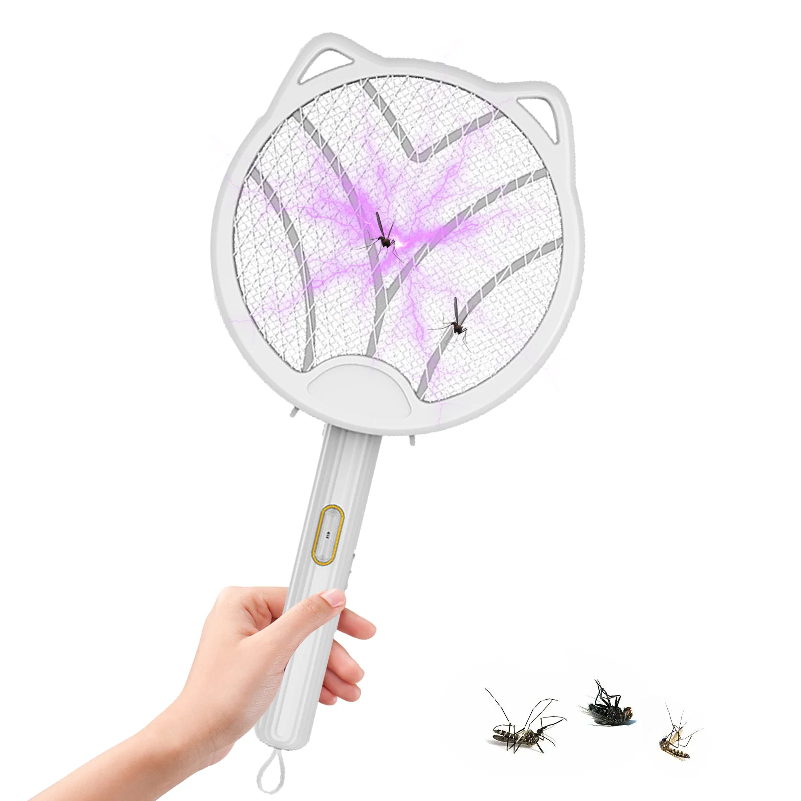 

Bugs Zapper Bugs Zapper Racket 3200V Bugs Zapper Racket Foldable Anti Mosquitoes Lamp Mosquitoes Trap Racket For Home Outdoor