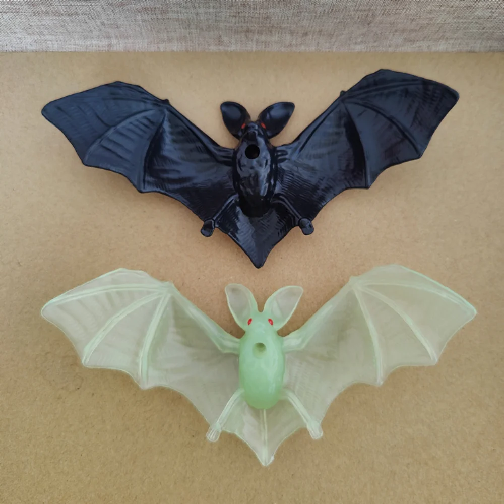 

5pc Halloween Decoration 2023 Hanging Mini Pvc Bat Party Supplies Plastic Bat Home Pendant Festival Arrangement Hanging Ornament