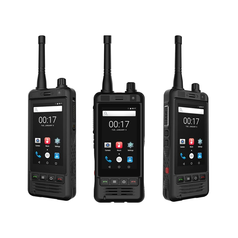 

Three Proofing POC Interphone 3G Wifi Radio W5 Android 6.0 Phone PTT Radio IP67 UHF POC Transceiver EU Plug