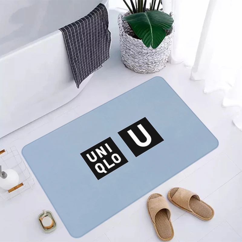 

U-UNIQLO Floor Mats Anti Doormat Entrance Long Corridor Carpet Room Door Mat Non-slip Washable Kitchen Decoration Welcome Home