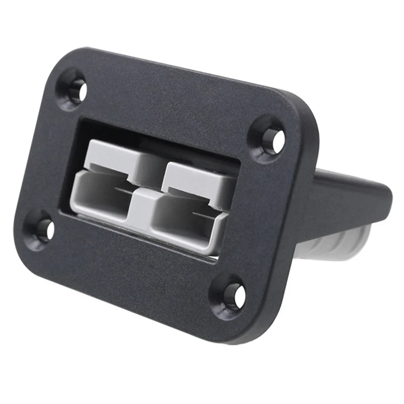 

New Flush Mount Anderson Plug Connector Kit Mounting Bracket Panel Cover Accessories For Caravan Camper Boat Truck