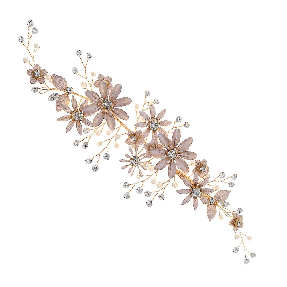 

1Pc Pretty Pearl Hair Pin Hair Clip Bride Side Clamp Delicate Barrette