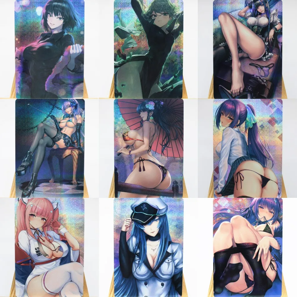 9 штук/Набор Аниме мобильная игра флэш-карта ACG заклинание карточка девушка флэш