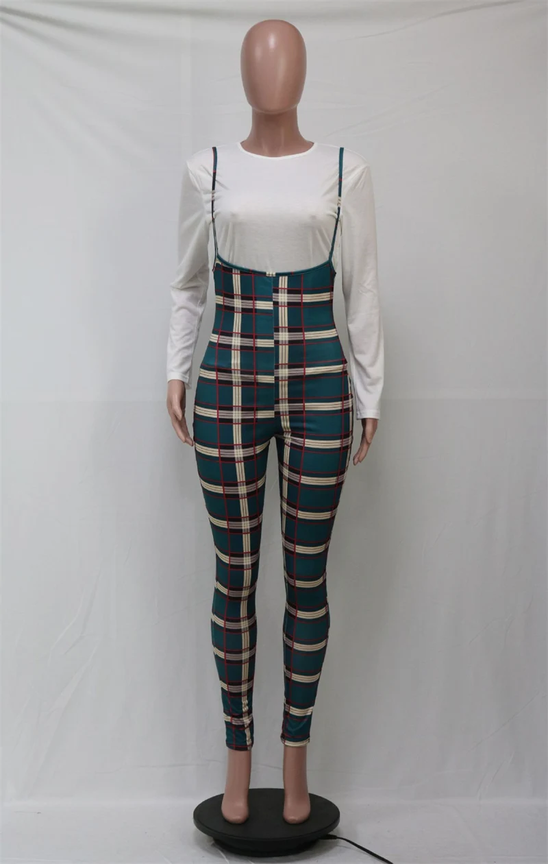 Брючный костюм женский облегающий с длинным рукавом повседневный комплект из 2