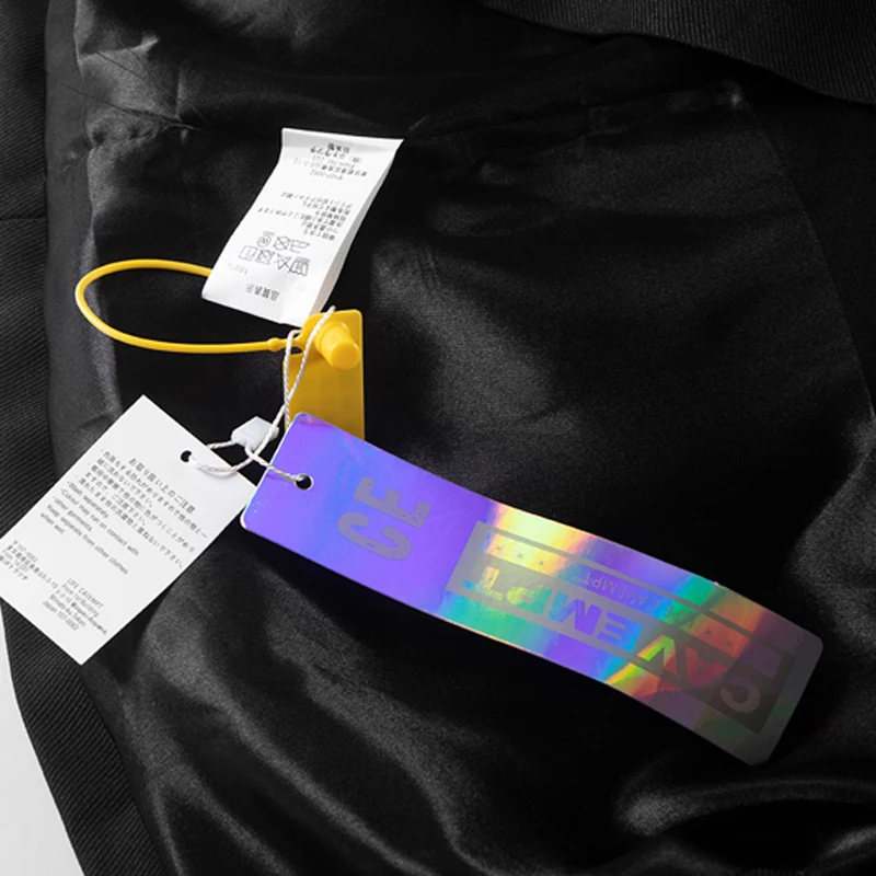 Черная повседневная куртка CAVEMPT античный темпераментный дизайн куртки с пряжкой