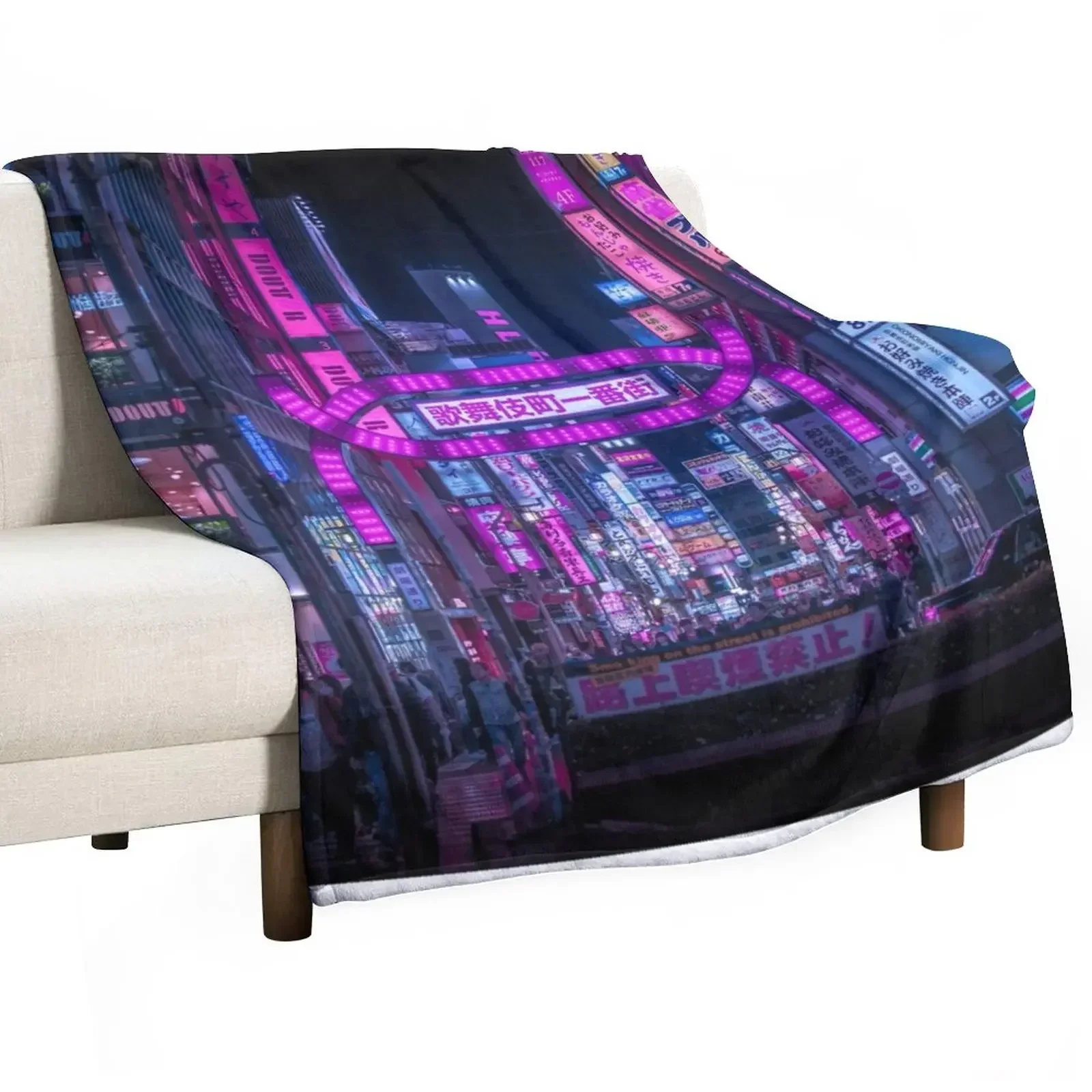 Kabukicho Gate Shinjuku плед манга мягкие кровати одеяла