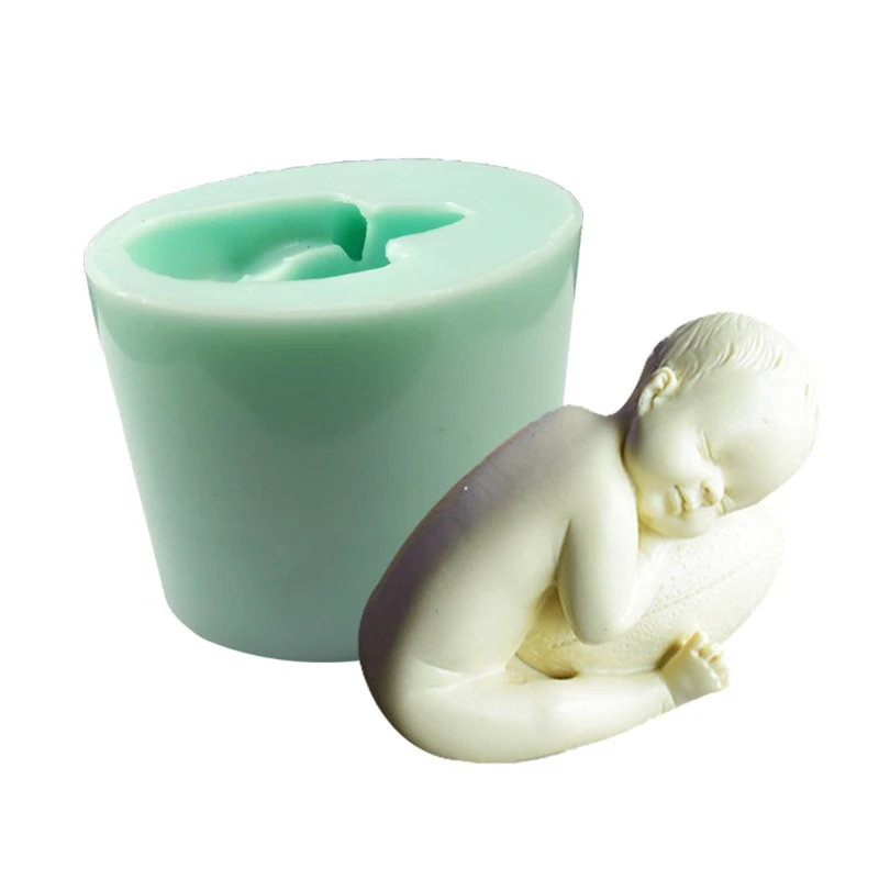 

3D Soap Candle Peonies Clay Mould Cake Decorating Silicone Mold