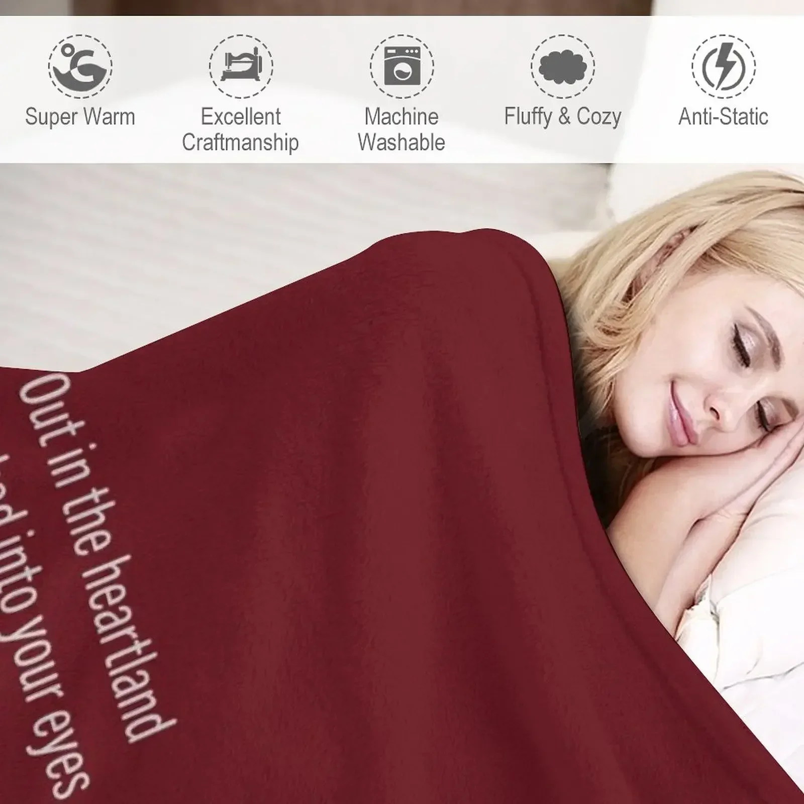 Листы PPP-пляжный домик депрессия Вишневое одеяло большие модные одеяла для