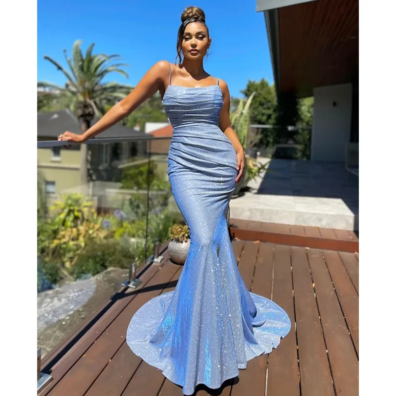 

Атласное платье-макси без рукавов, с квадратным вырезом