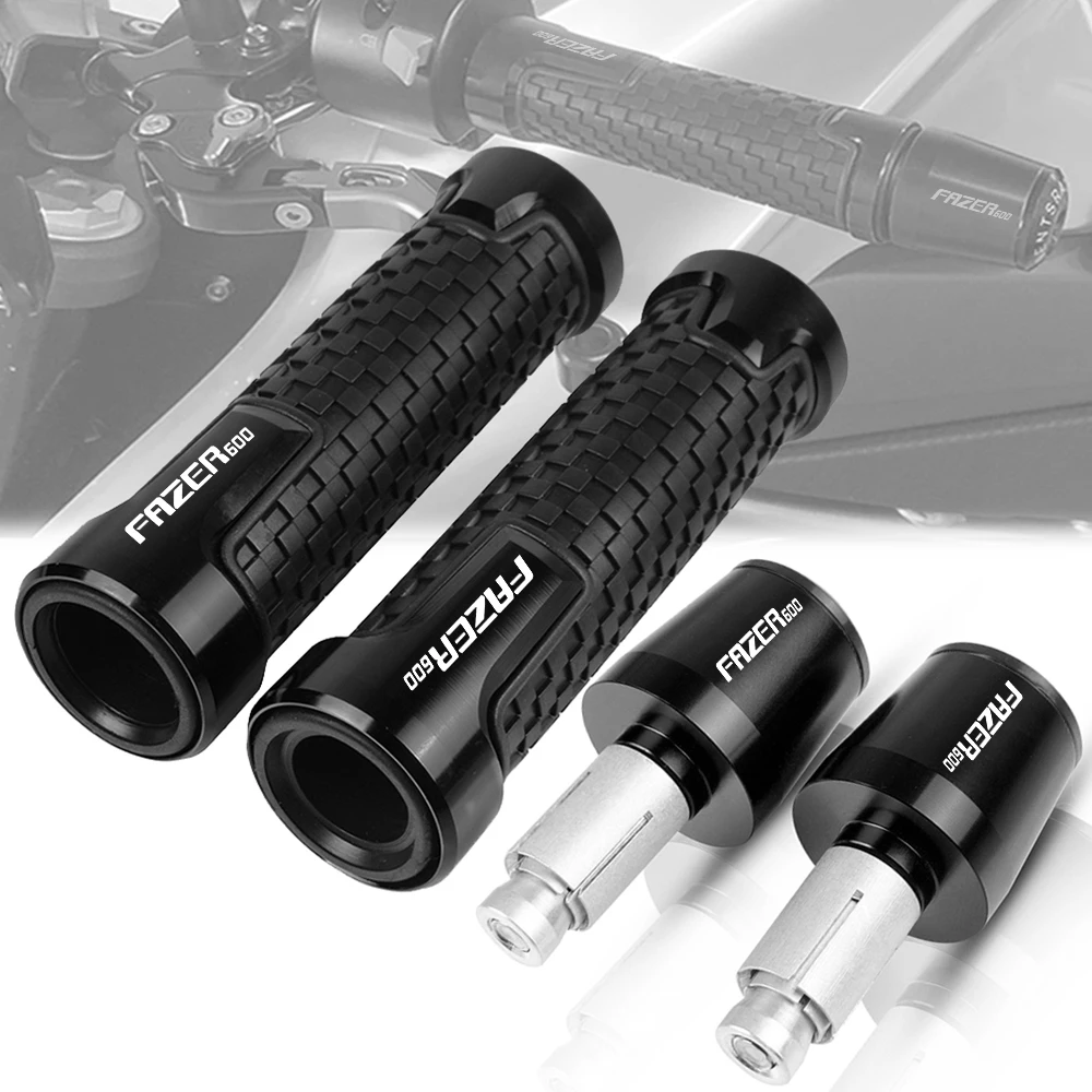 

7/8'' 22mm Motorcycle handle bar grips ends hand grip Cover For YAMAHA FAZER600 FZS FZ6N 600 1998 1999 2000 2001 2002 2003