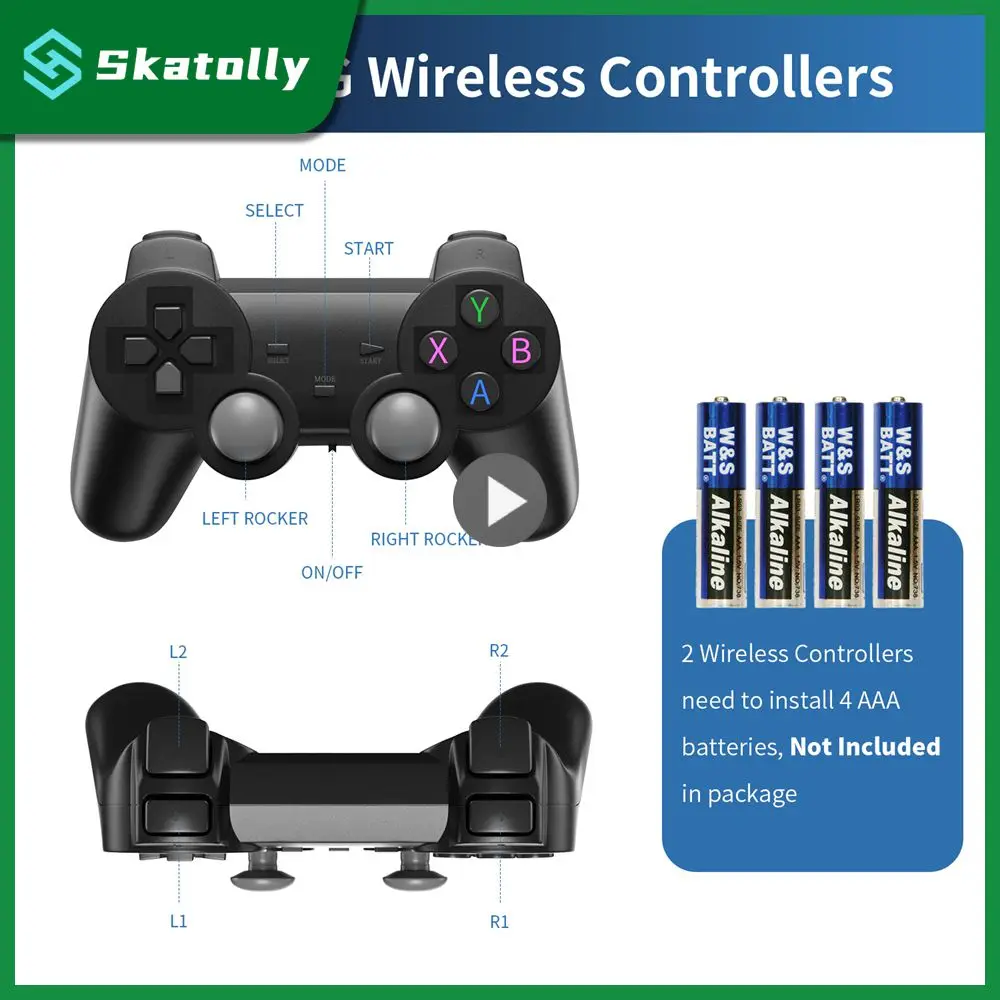 

Interface Game Box Wireless Connections Linux High Definition Open Source Game Console Retro Games Plastic Material