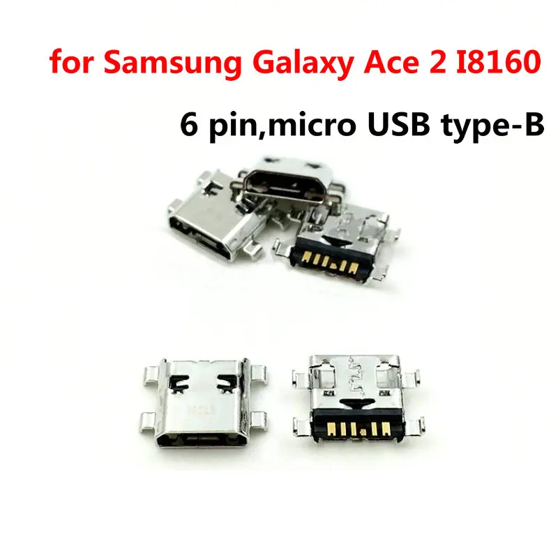 

2 шт. для Samsung Galaxy Ace 2 I8160 S5260 Новый зарядный USB-порт запасные части