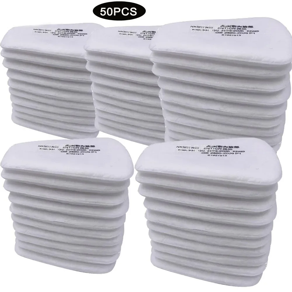 

Фильтры 3M 5N11 Из Хлопка Для Респираторов 6001, 6002, 6004, 6200/7502, Химических Респираторов Для Защиты От Краски И Пыли