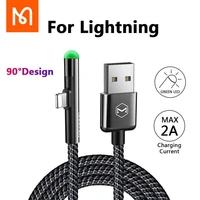 mcdodo usb cable quick charge cable 2a for iphone lightning 12 11 pro x xs max 8 macbook phone charger data cable ios led cord