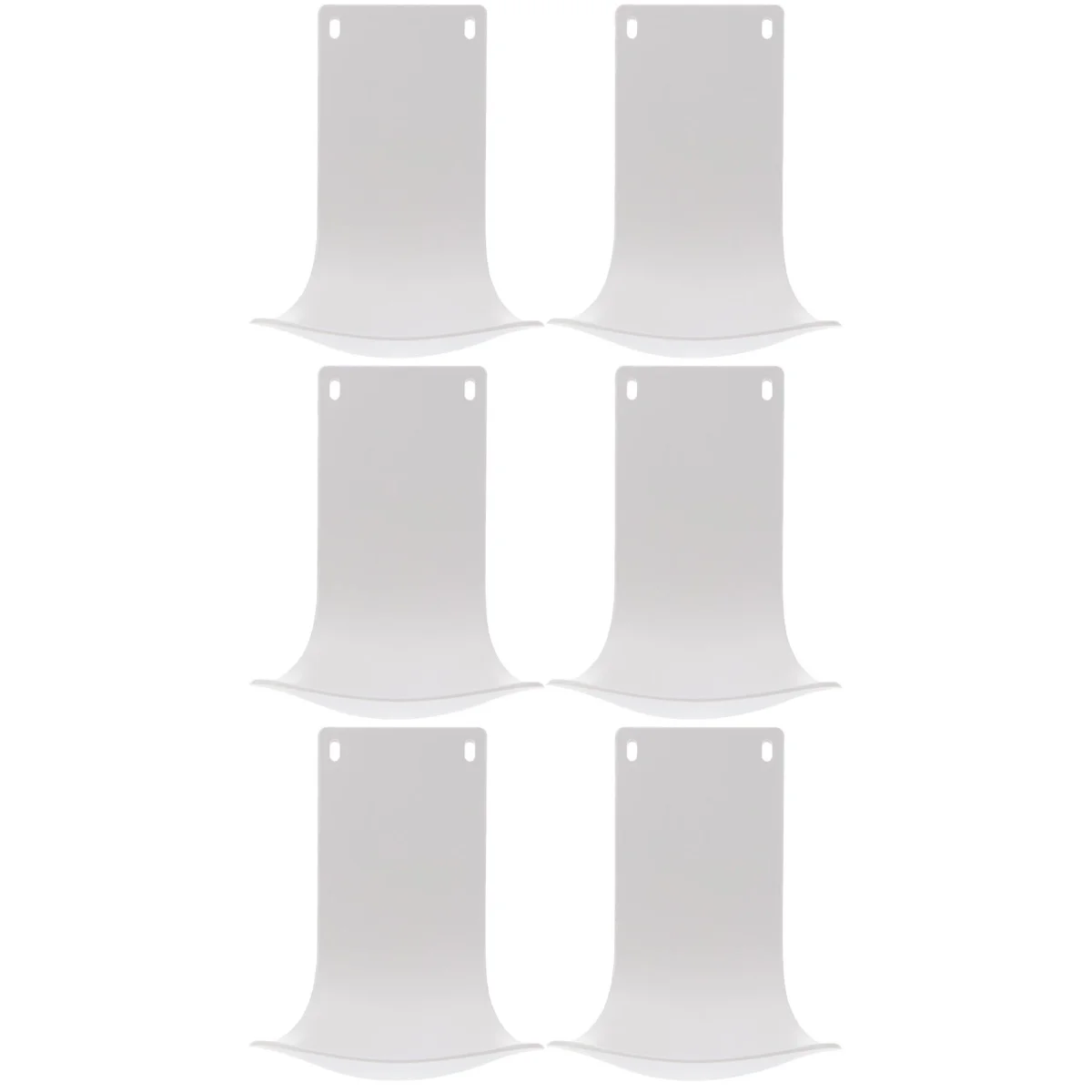 

6 pcs Plastic Alcohol Catch Tray Soap Dispenser Drip Tray Froth Dispenser Trays