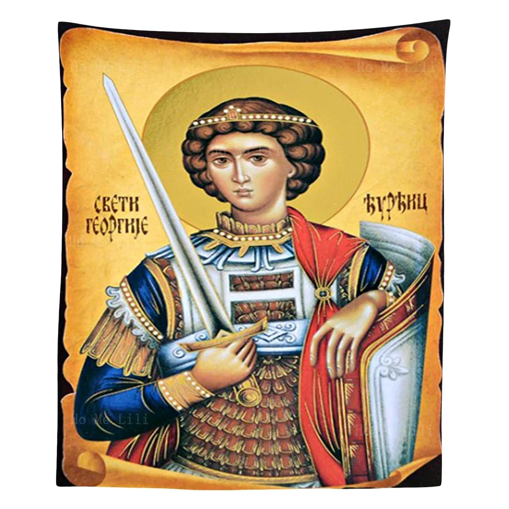 Православная церковь покровитель значок святой великий мартир Святой Джордж