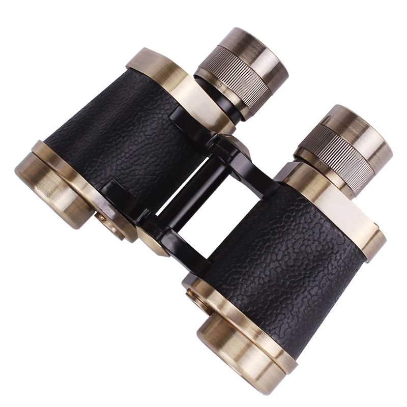 

LUXUN Type 62 Full Brass Binoculars High Magnification HD 8X30 Full Metal Binocular Telescope with Coordinate Rangefinder