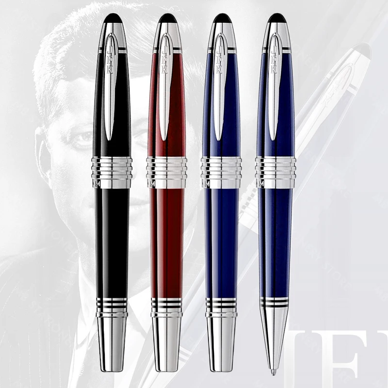 

VPR Luxury 3 Colors JFK Metal MB Fountain / Rollerball / Ballpoint Pen John Kennedy Office School Classic with Serial Number