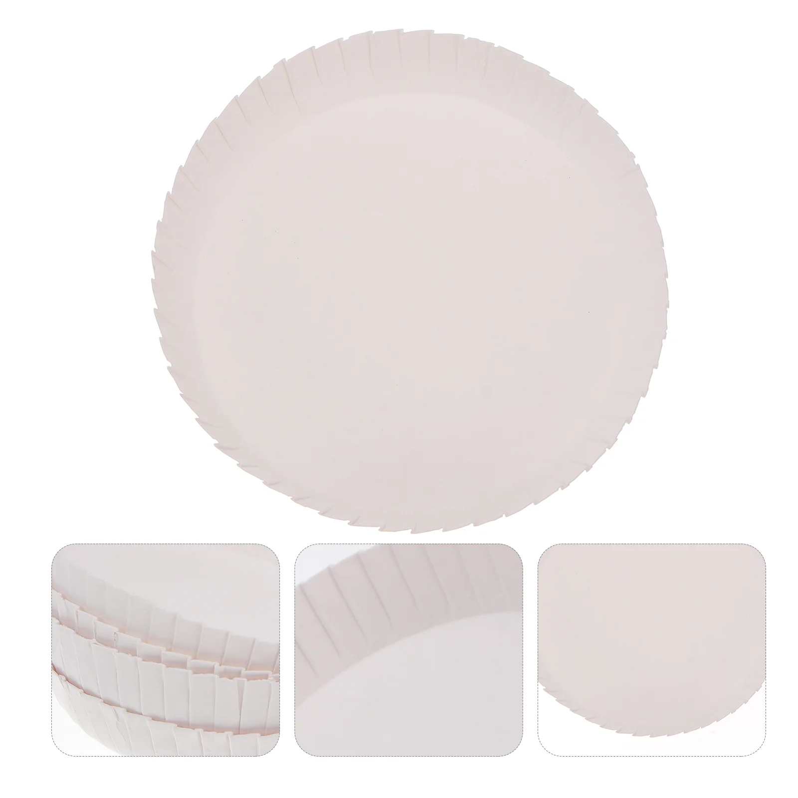 

Cup Paper Lid Lids Coffee Cover Covers Hot Disposable Mug Cups Drinking Cap Drink Dome Caps Tea Drinks Made White Out Anti Cream