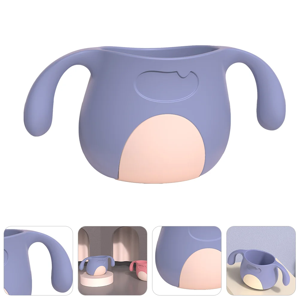 

Open Toddler Cup with Handles Baby Training Cup Baby Weaning Tool 200-300ml