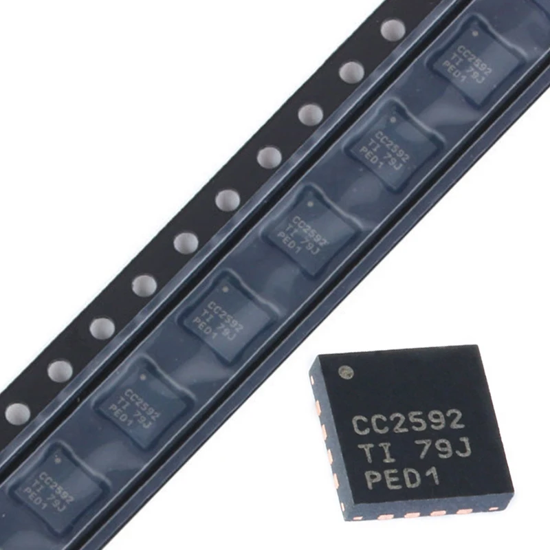 

5~1000PCS CC2592RGVR CC2592 2592 VQFN-16 QFN Wireless Transceiver Range Extender Chip IC Integrated Circuit Brand New Original