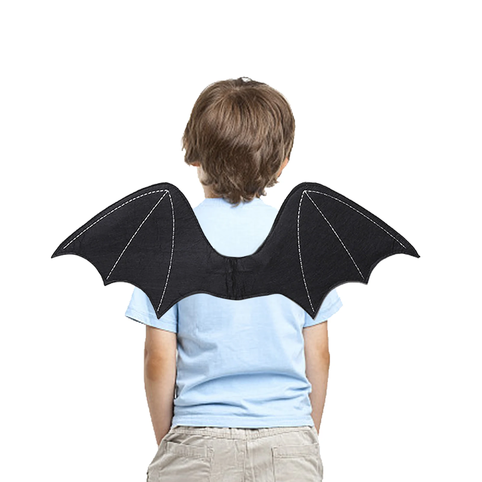 

Bat Costume For Girls Black Bat Wings Costume Novelty Halloween Dress Up Props Parent-Child Bat Wing Set Halloween Decorations