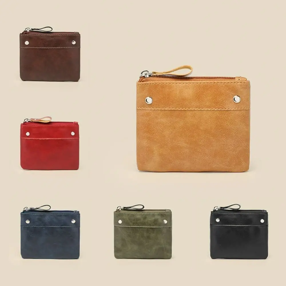 

Purse Leather Clutch Bag Money Pocket Pouch Solid Color Women Wallets Slim Wallet Korean Style Wallets Small Item Bag