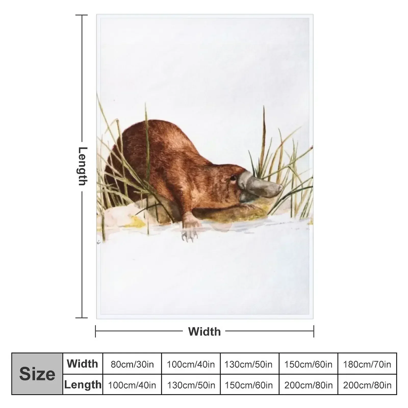 Плед Platypus косплей аниме модные диваны фланелевые идеи подарков на день Святого