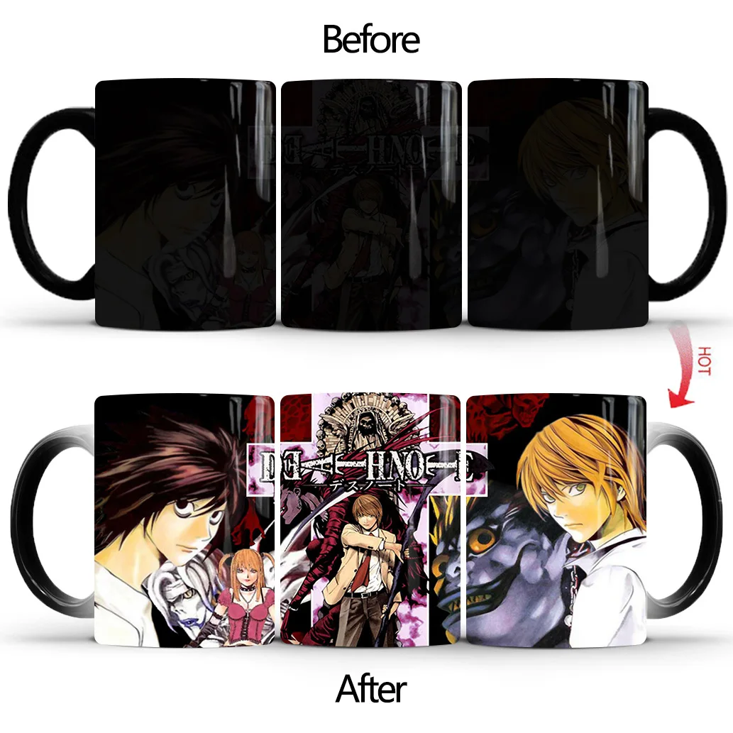 Керамическая кружка для чая Death Note  Freeson цугуми ооба тетрадь смерти   edition книга 5 том 9 10 death note манга
