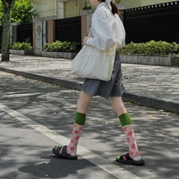 candy color luo kou jk socks female japanese small windmill lovely sweet versatile sandals glass silk leg socks