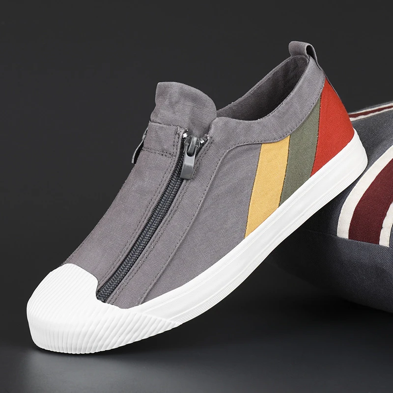 

Мужские повседневные кроссовки, дышащие, без шнуровки, плоская подошва, модные лоферы, спортивная обувь для бега
