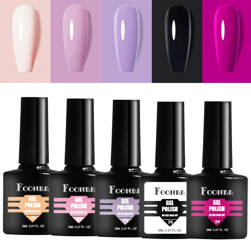 

8ml Pink Red Colors Gel Nail Polish Nail Art Varnishes Gel Lacquer Coat Design UV Gel Varnish Soak Off LED Nails Manicure