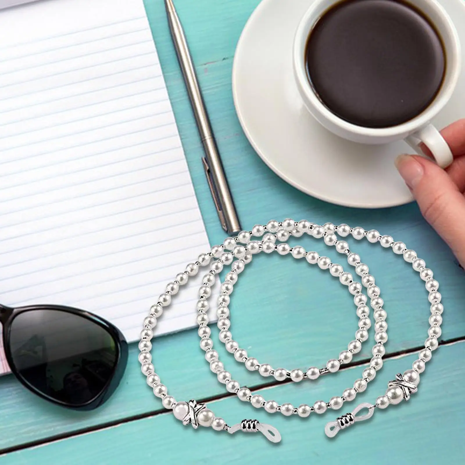 

Женский, ремешок для держателя очков, ожерелье-цепочка для очков, держатель для очков