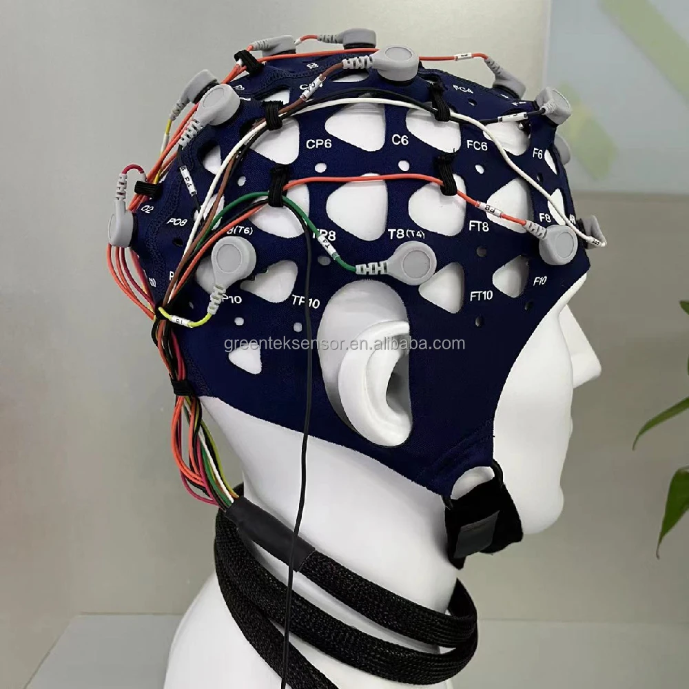 Greentek Dry Electrode EEG Cap Новая крышка Brain для усилителей