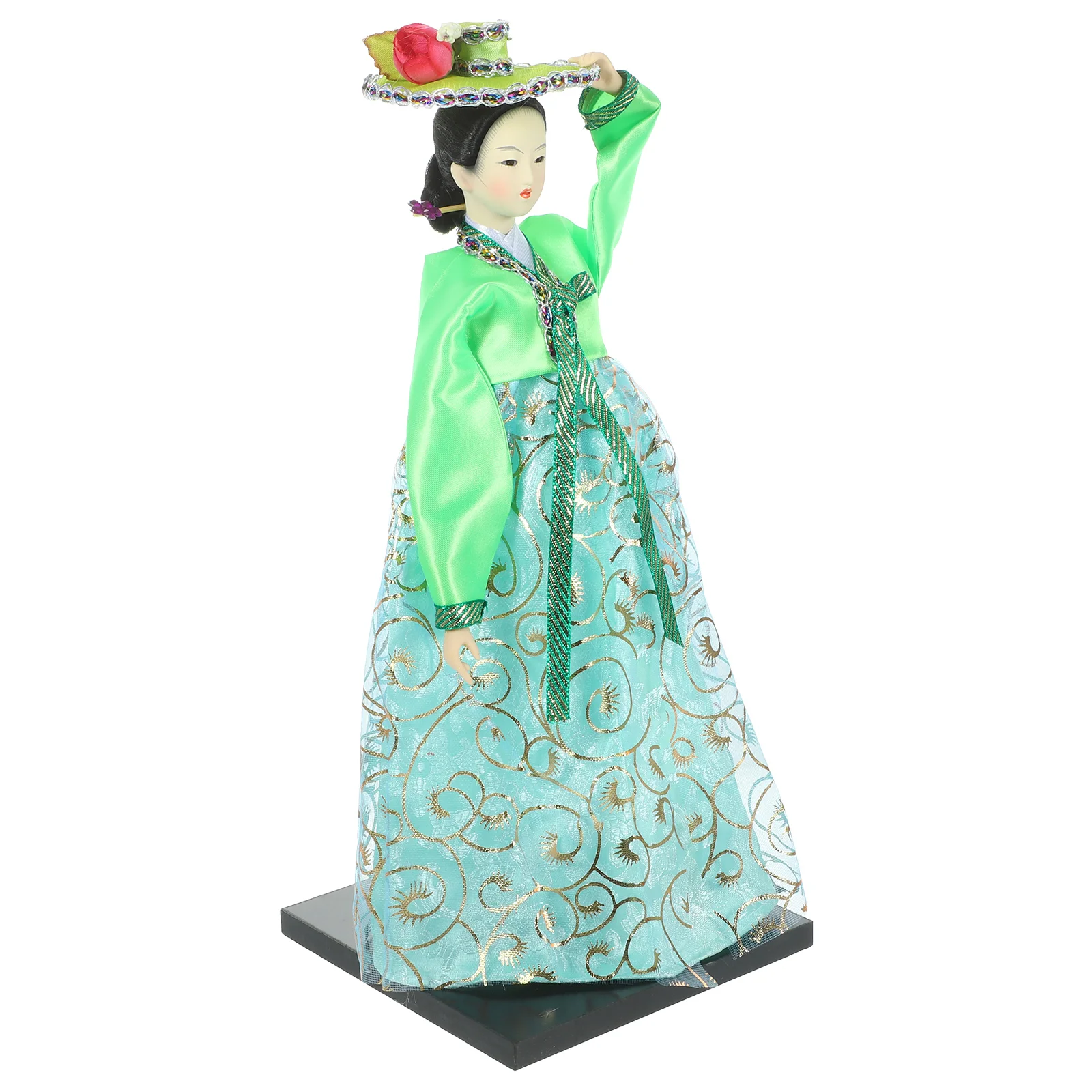 

Фигурка в Корейском стиле Hanbok, украшение одежды, настольное украшение