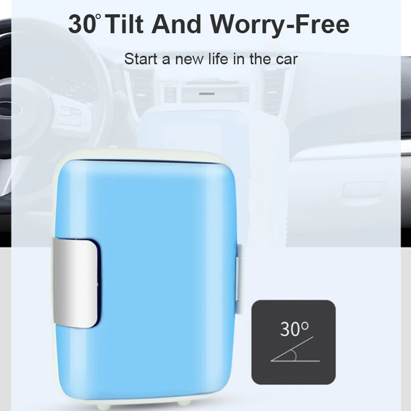 Портативный мини-холодильник на 4 л Многофункциональный компактный холодильник