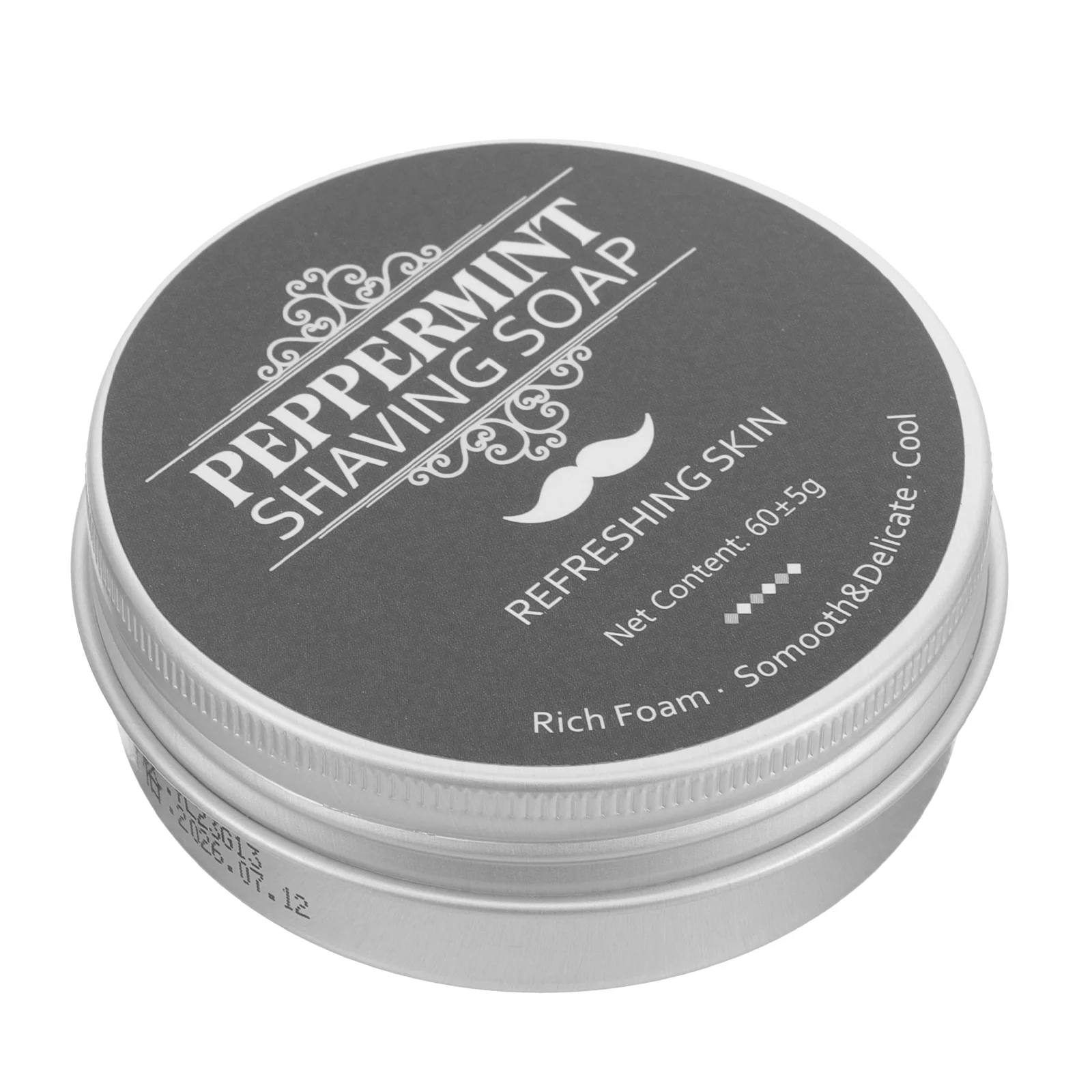 

Peppermint Shaving Soap Men Shave Soap Beard Shaving Soap Portable Shaving Soap
