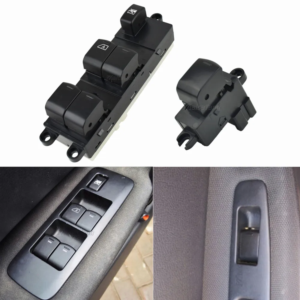 

25401-EB30B 25411-JD000 Car Front Left Right Master Electric Window Switch For Nissan Navara D40 Qashqai Pathfinder 2004-2016