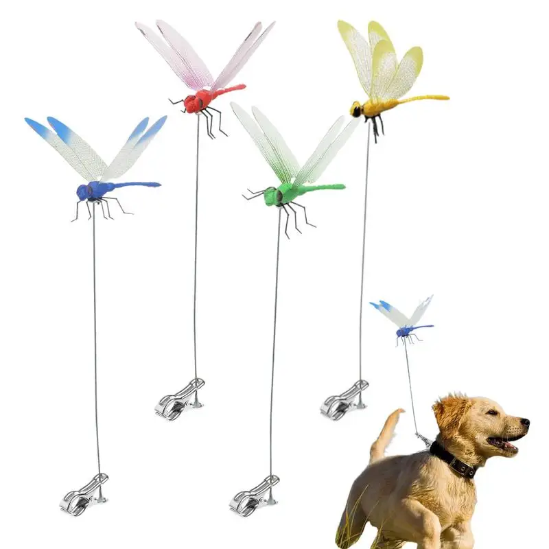 

Garden Dragonfly Clips Universal Garden 3D Dragonfly Decoration Multifunctional Garden Fly Control Artificial Dragonfly Clip