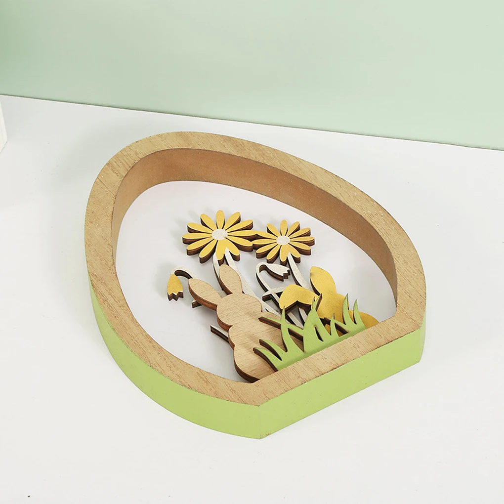 

Новогодняя елка, кролик, украшения, деревянные подвески для дома, подарки, подвесные предметы «сделай сам», Настольная статуя, дисплей