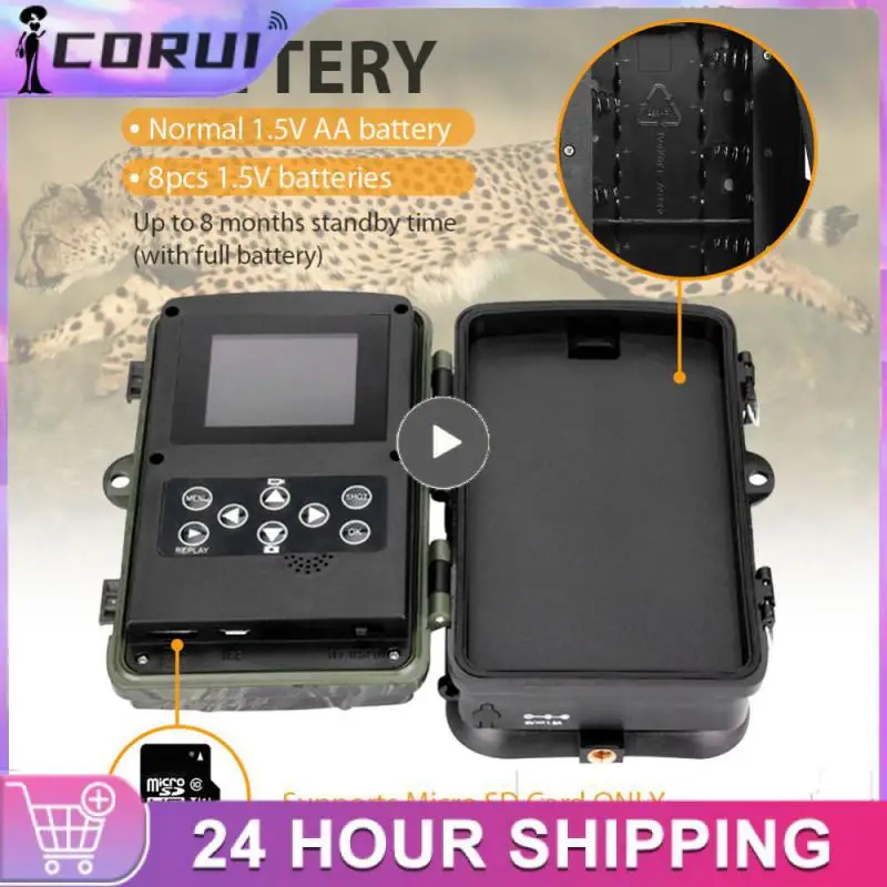 

Night Vision Hunting Cameras Outdoor Hunting Trail Camera Motion Activated Wildlife Camera Photo Traps Hc801a Pir Sensor 1080p