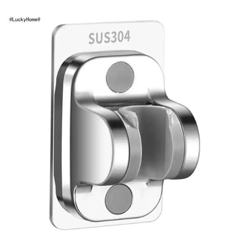 

Secure Shower Head Holder Quick Simple Installation Strong Pastes Shower Bracket