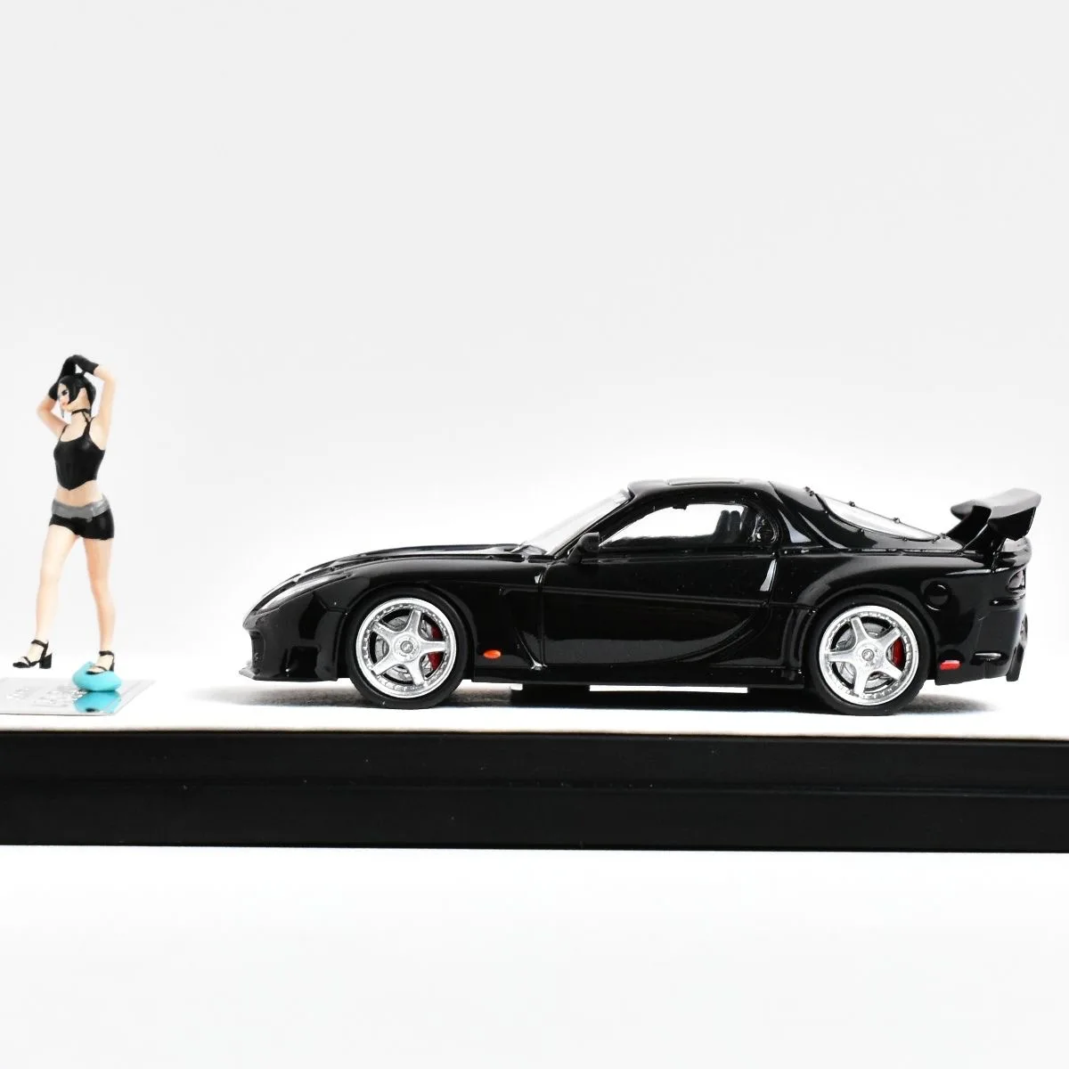 Time Micro 1:64 автомобиль Mazda RX-7 Veilside модель автомобиля из сплава декоративный