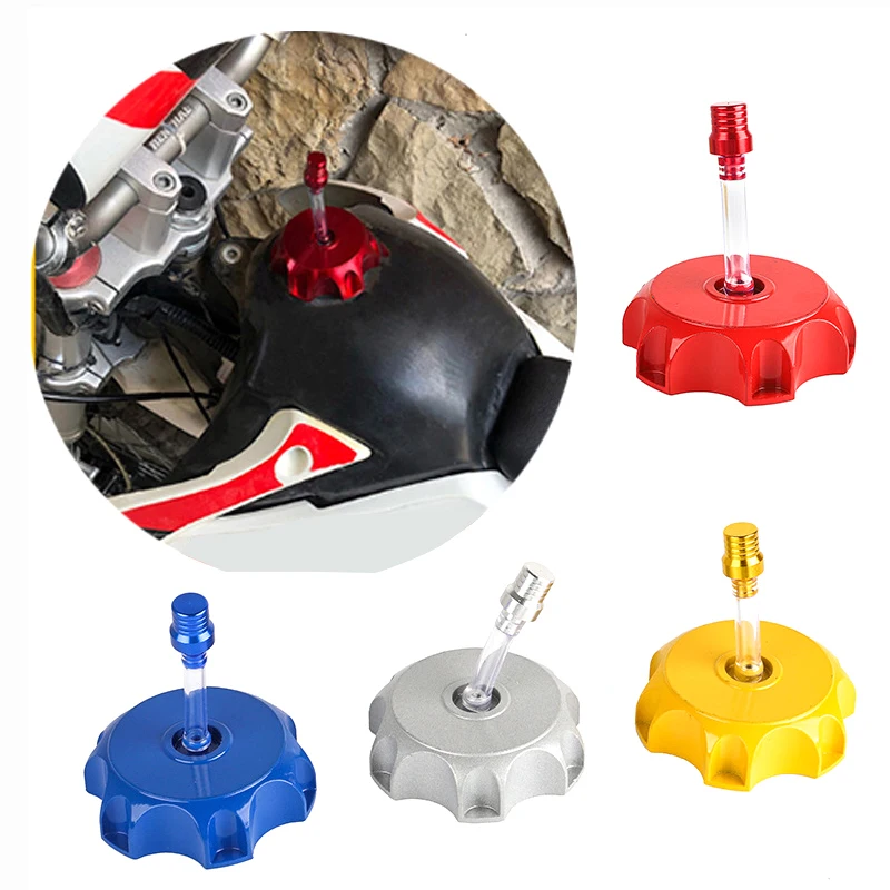 Универсальная мотоциклетная алюминиевая крышка газового топливного бака с