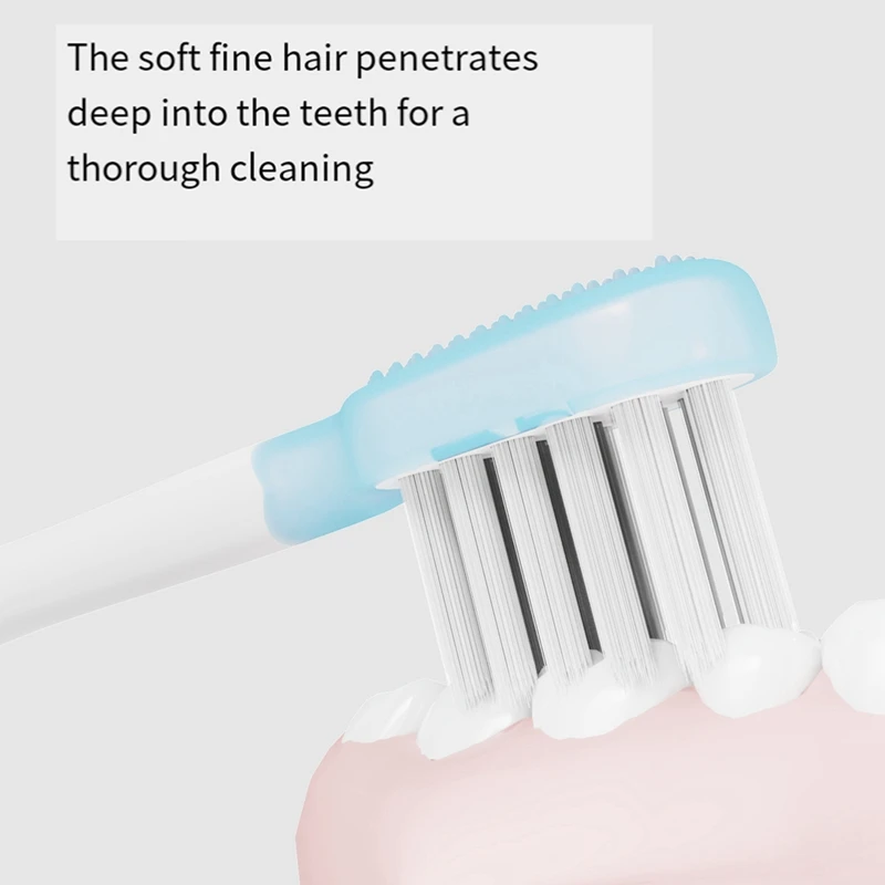 Для Laifen полнодиапазонные сменные насадки для электрических зубных щеток чистая