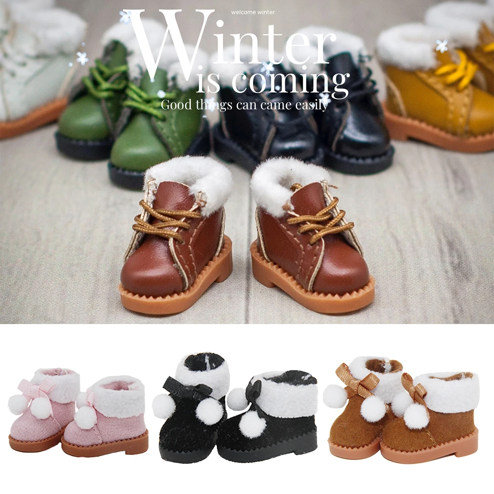 

Ob11 Shoes Obitsu 11 1/12 Bjd Doll Snow Boots 1/12 Bjd Doll Shoes Doll Accesories For Gsc, Ymy Dod Doll Body