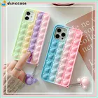 Чехол с милым медведем для Samsung S20 FE A12 A31 A51 A71 A11 A20 A50 A32 A52 A72 A20E A21S Note 9 10 20