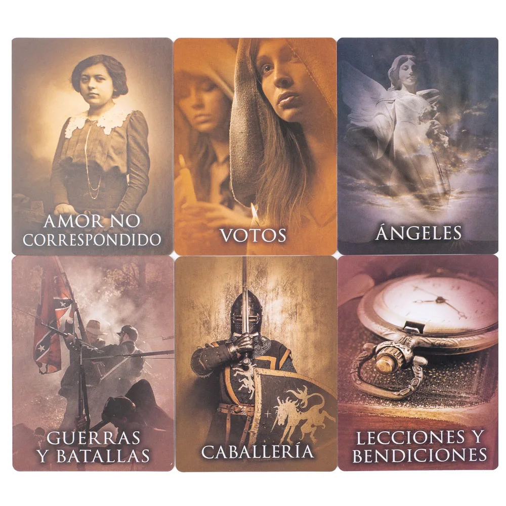 Набор Карт Таро Для Гадания спастная Жизнь испанская Версия счастливая Колода