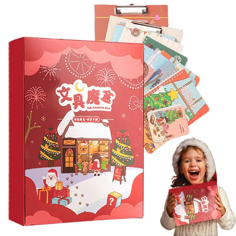 

Stationery Set For Kids Creative Stationery Kit In A Box School Study Supplies Christmas Party Gift For Kids Boys Girls
